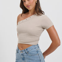 Alice Top Pebble