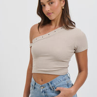 Alice Top Pebble
