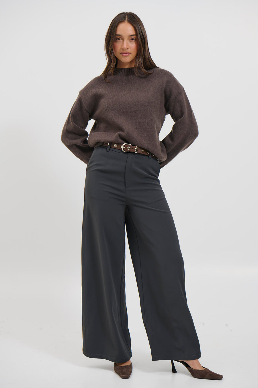 Lisa Knit Chocolate