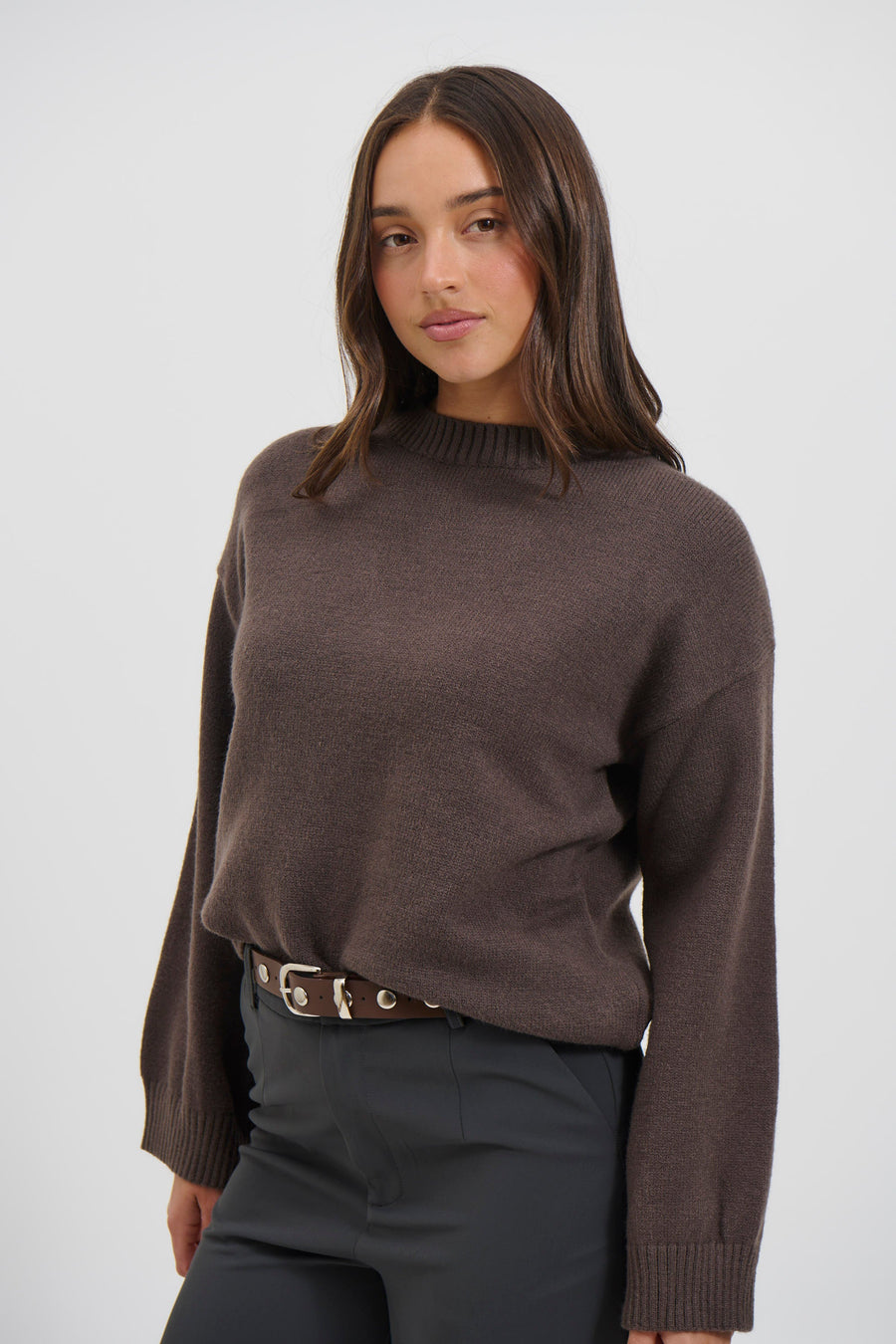 Lisa Knit Chocolate