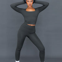 Achieve Activewear Leggings Grey