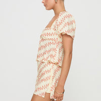 Adios Linen Blend Skort Multi