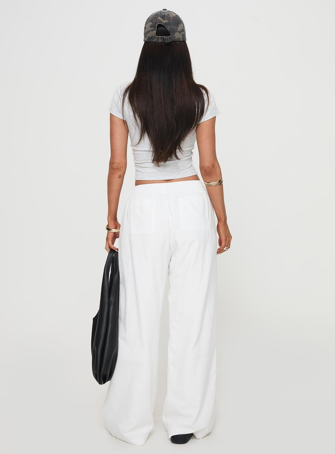 Beach House Pants White Tall