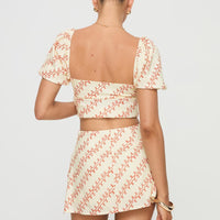 Adios Linen Blend Skort Multi