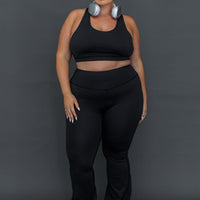 Integrity Activewear Yoga Pants Black Curve