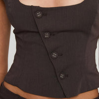 Airi Top Brown