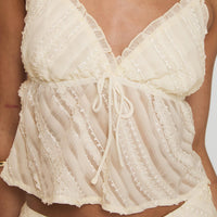 Jacintha Top Cream