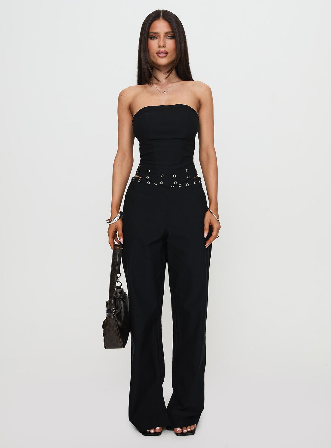Passionette Strapless Top Black