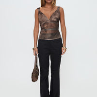 Aislyn Flare Pant Black