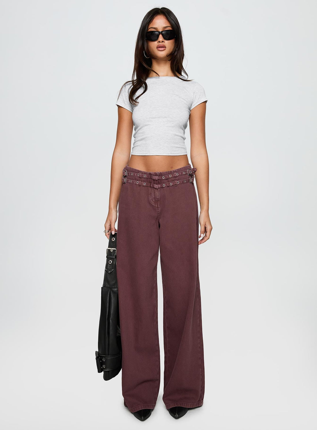 Baccarat Belted Pant Chocolate
