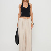 Beach Comber Linen Pant Beige
