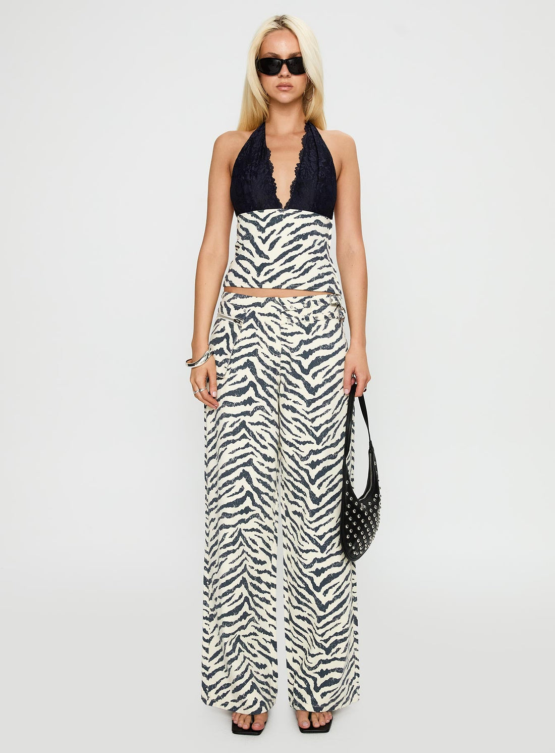 Paltrow Cargo Jeans Zebra