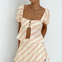 Adios Linen Blend Skort Multi