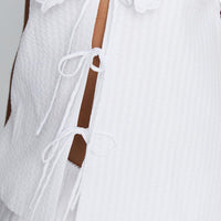 Eternal Sun Collared Set White
