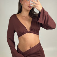 Adriana Top Chocolate