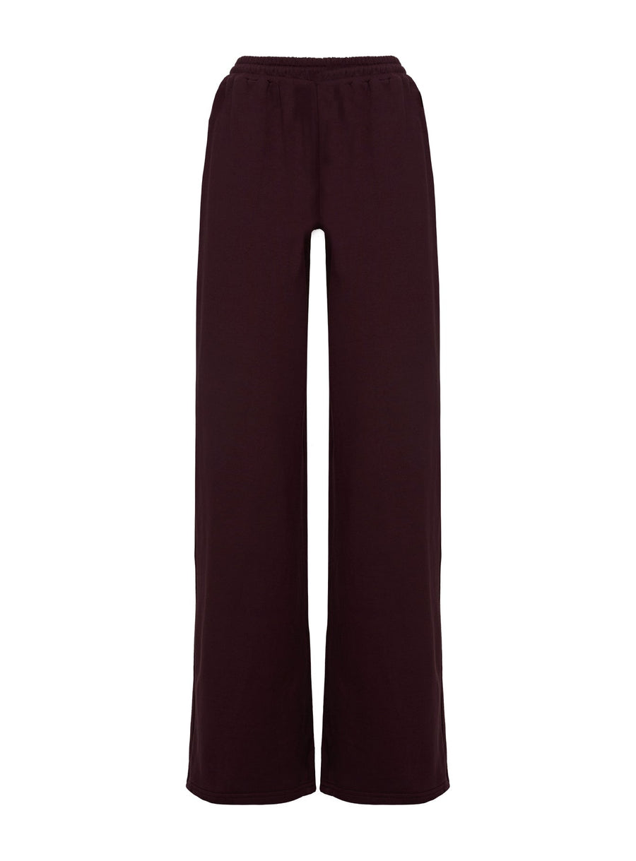 All Day Straight Leg Sweatpants Wine