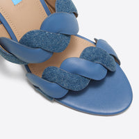 Dolly Heel Sandal in Chambray