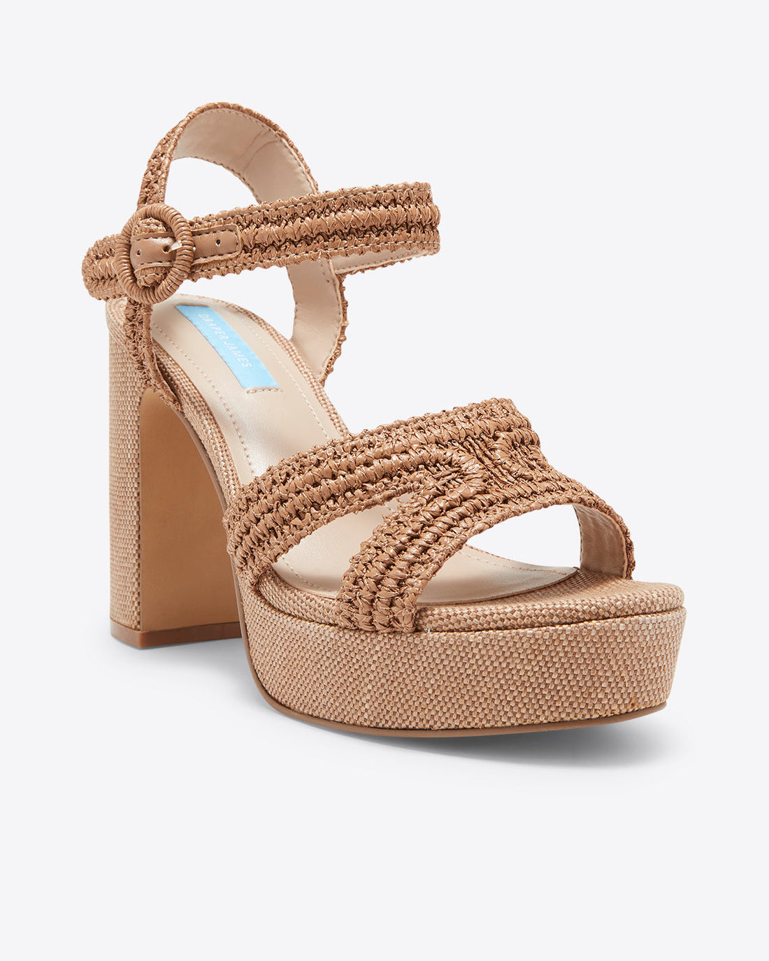 Rattan Strappy Heel