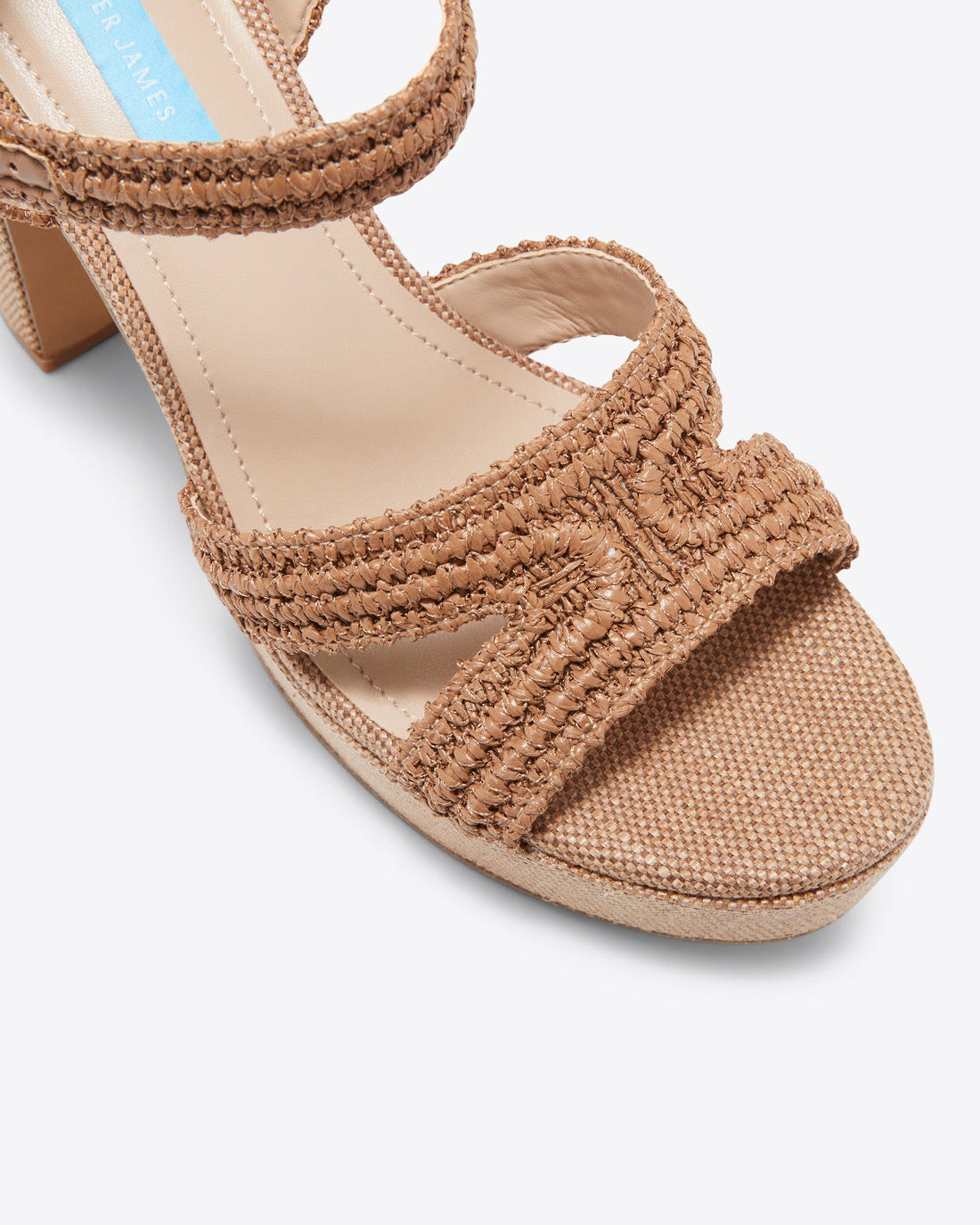 Rattan Strappy Heel