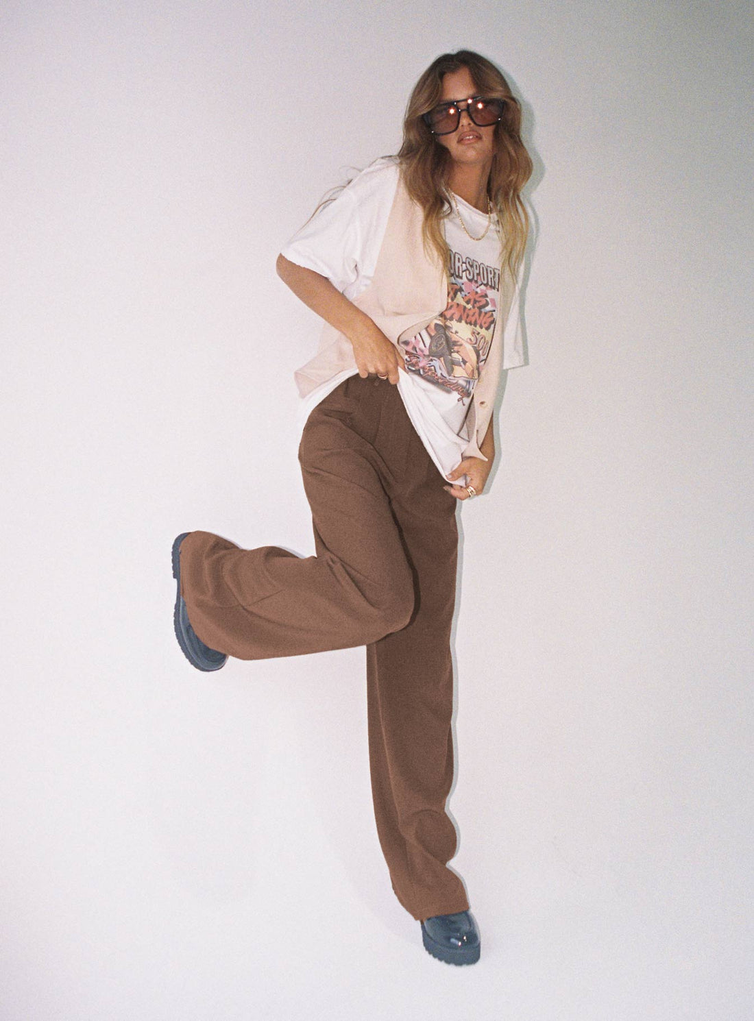 Archer Pants Brown Lower Impact