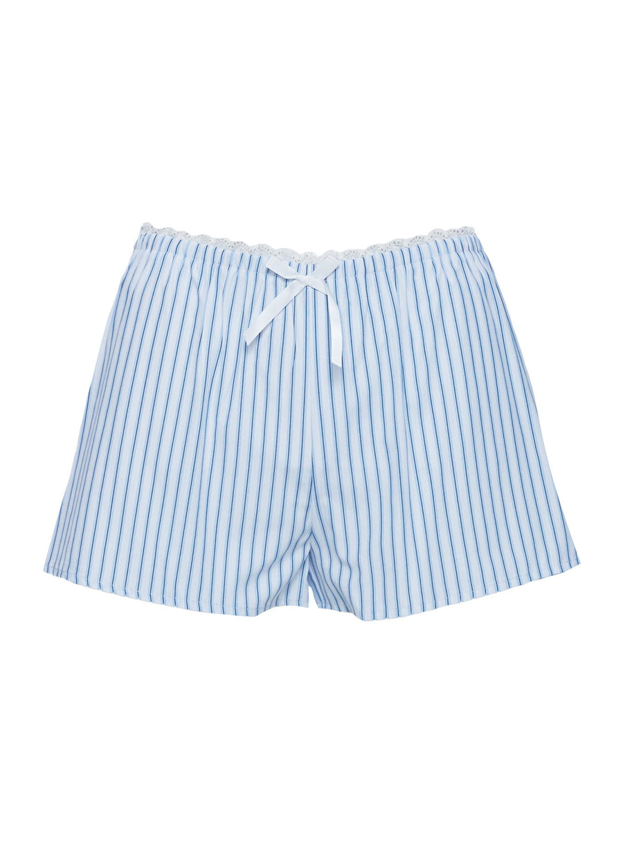 Into The Groove Shorts Blue Stripe