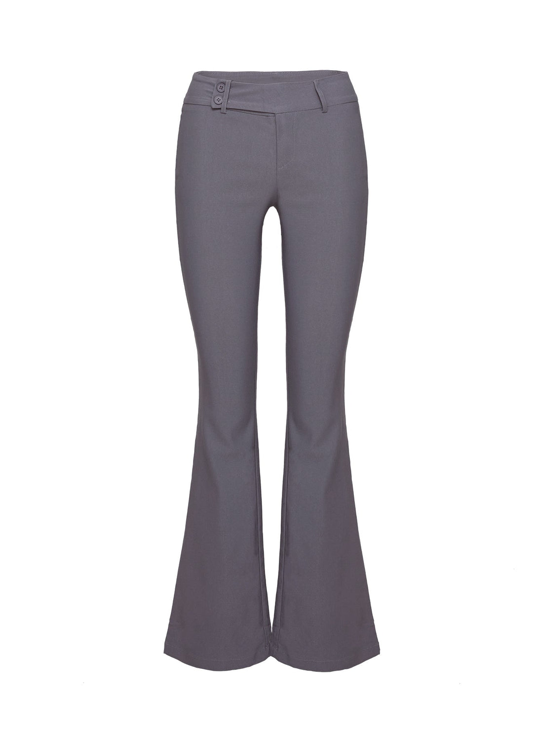 Kinkirk Flared Pants Grey Tall