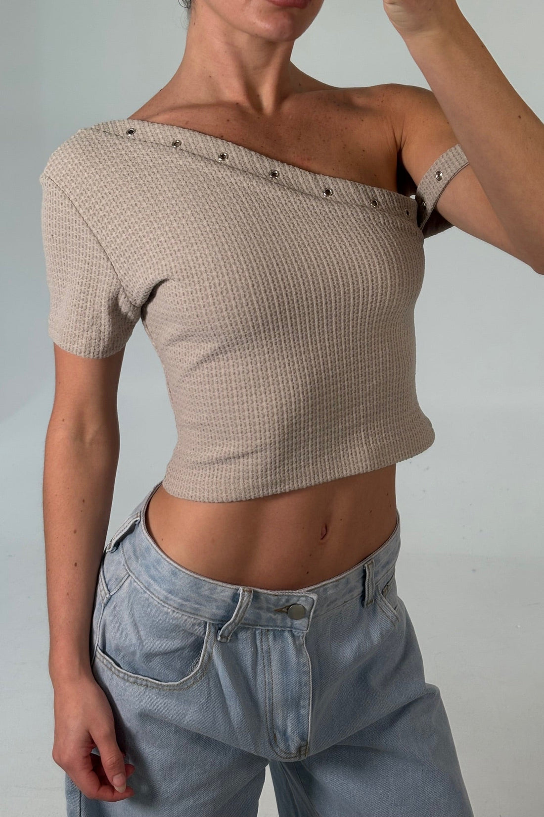 Alice Top Pebble