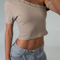 Alice Top Pebble