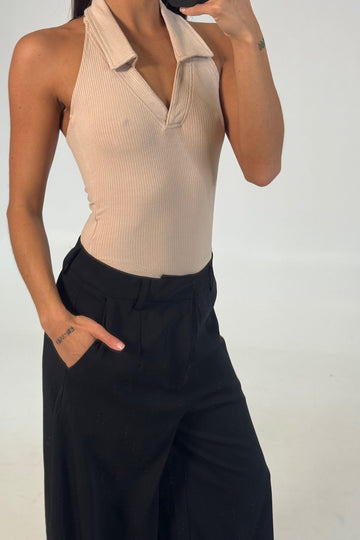 Elio Bodysuit Beige