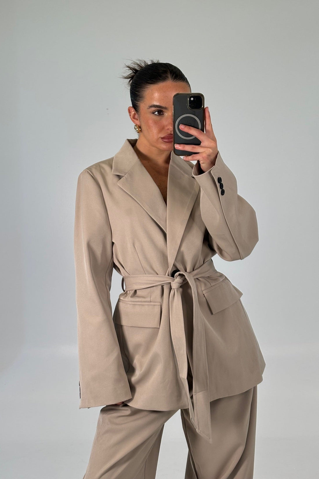Vance Blazer Pebble