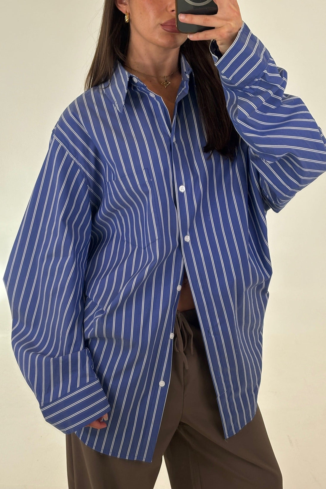Sia Shirt Dark Blue