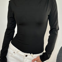 Kai Long Sleeve Bodysuit Black