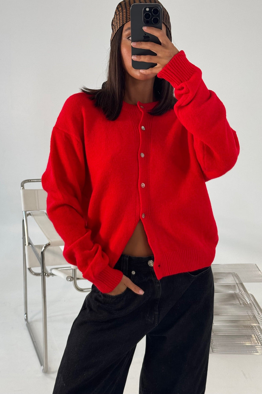 Maisha Knit Red