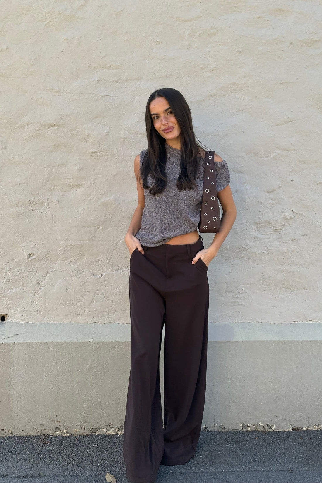 Kaisha Crop Knit Storm