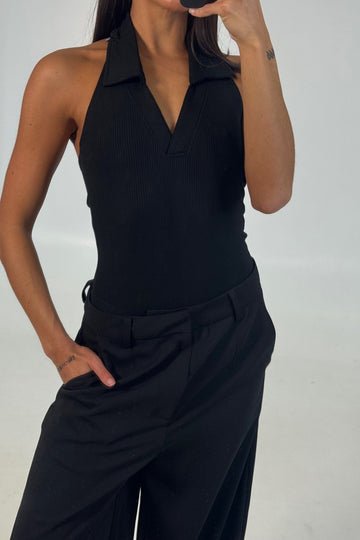 Elio Bodysuit Black