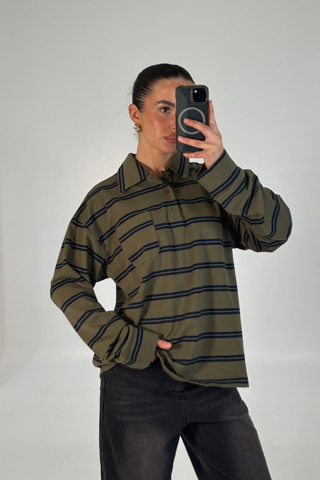 Agni Rugby Sweater Khaki