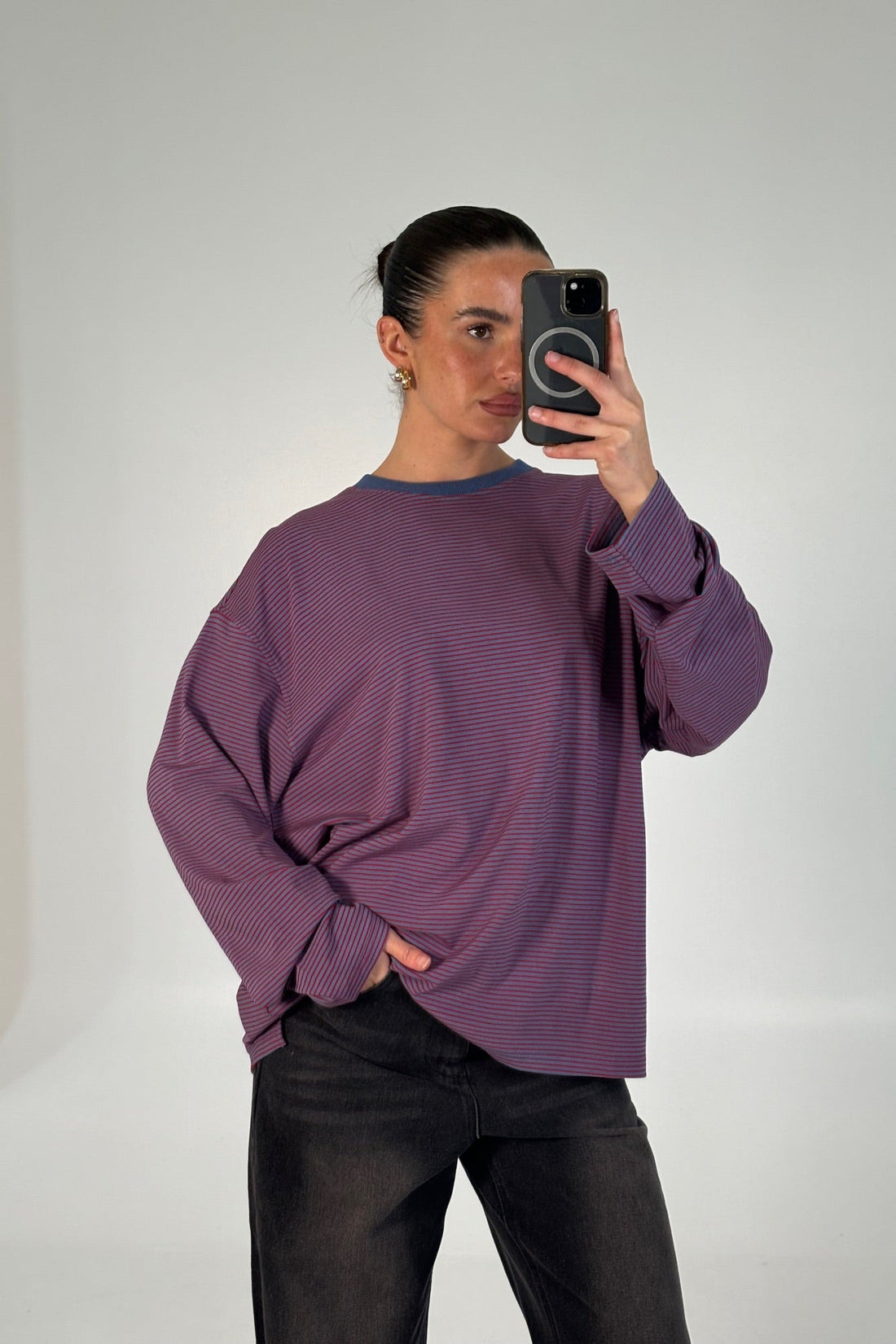 Asher Long Sleeve Red