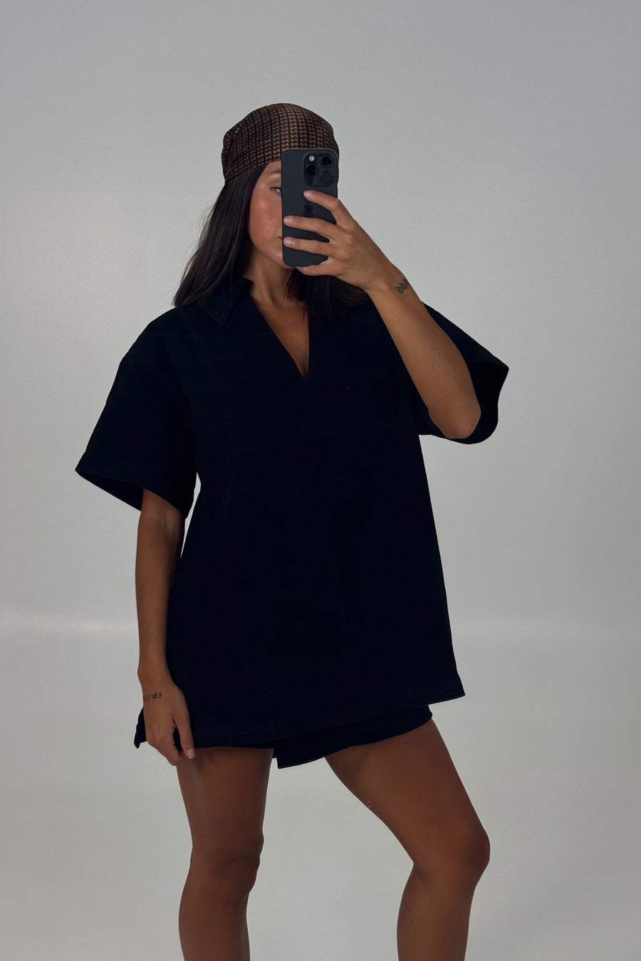 Rosemary Denim Shirt Washed Black