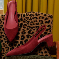 Calla Slingback in Pink